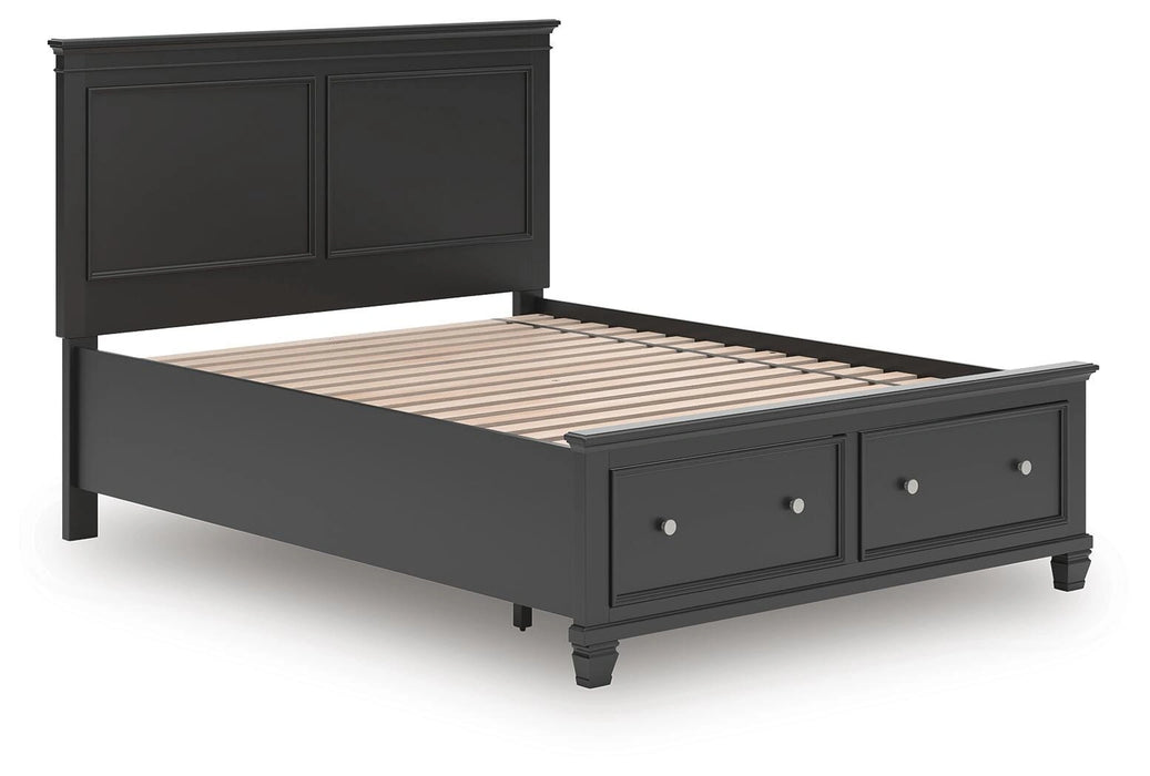Lanolee Panel Storage Bed