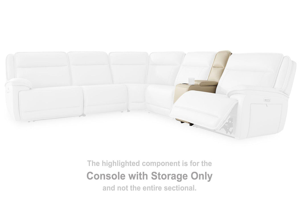 Double Deal Reclining Sectional with 2 Consoles