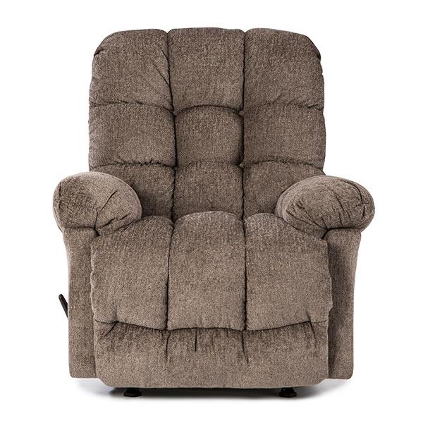 BROSMER LEATHER POWER HEAD TILT SWIVEL GLIDER RECLINER- 9MZ85-1LV