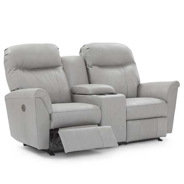 CAITLIN LOVESEAT SPACE SAVER CONSOLE LOVESEAT- L420RC4