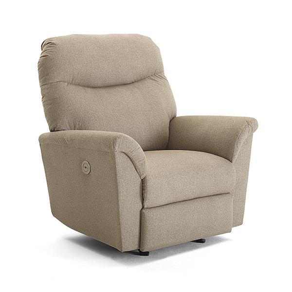 CAITLIN LEATHER POWER SPACE SAVER RECLINER- 4NP24LU