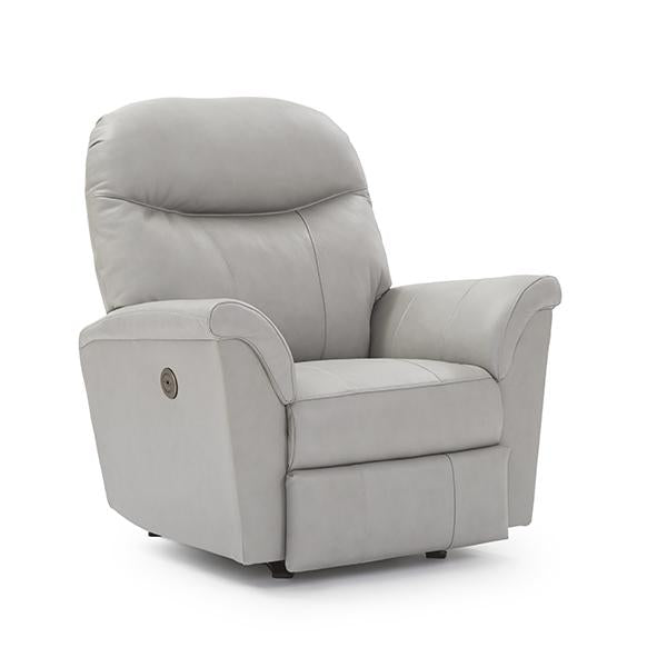 CAITLIN LEATHER SPACE SAVER RECLINER- 4N24LU