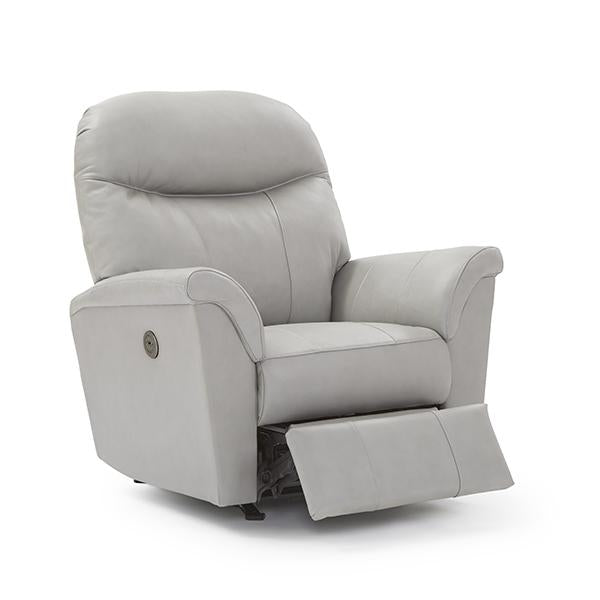 CAITLIN LEATHER POWER SPACE SAVER RECLINER- 4NP24LU