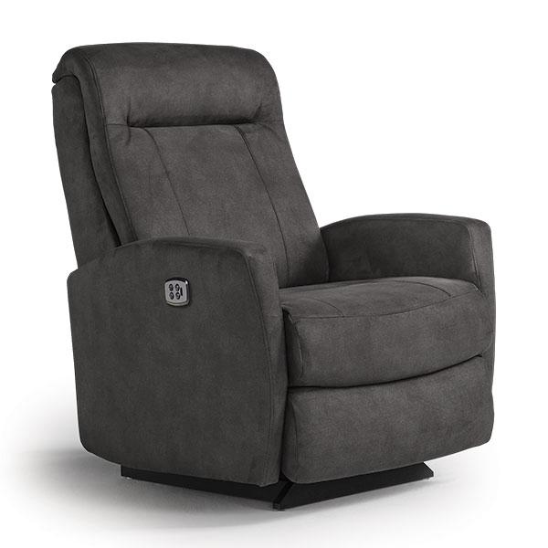 COSTILLA LEATHER SWIVEL GLIDER RECLINER- 2A35LV