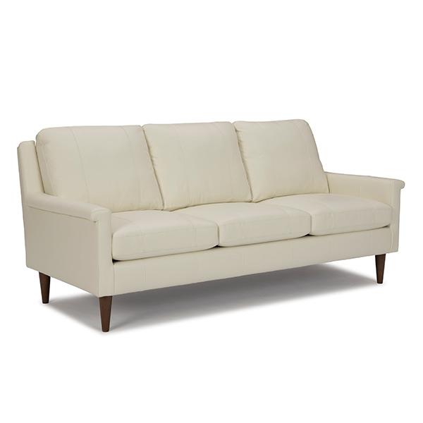 DACEY COLLECTION LEATHER STATIONARY SOFA- S11RLU