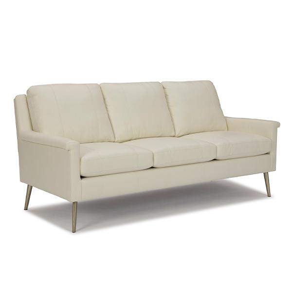 DACEY COLLECTION LEATHER STATIONARY SOFA- S11ELU