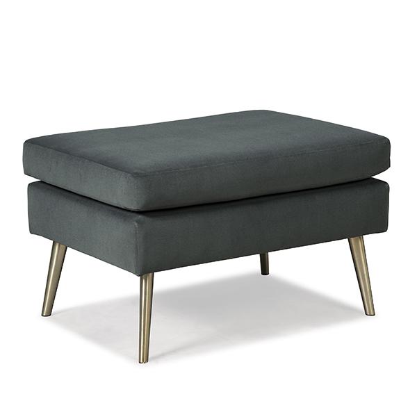 F10 LEATHER OTTOMAN- F10DWLU