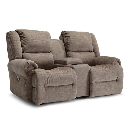 GENET LOVESEAT LEATHER SPACE SAVER LOVESEAT- L960CA4 image