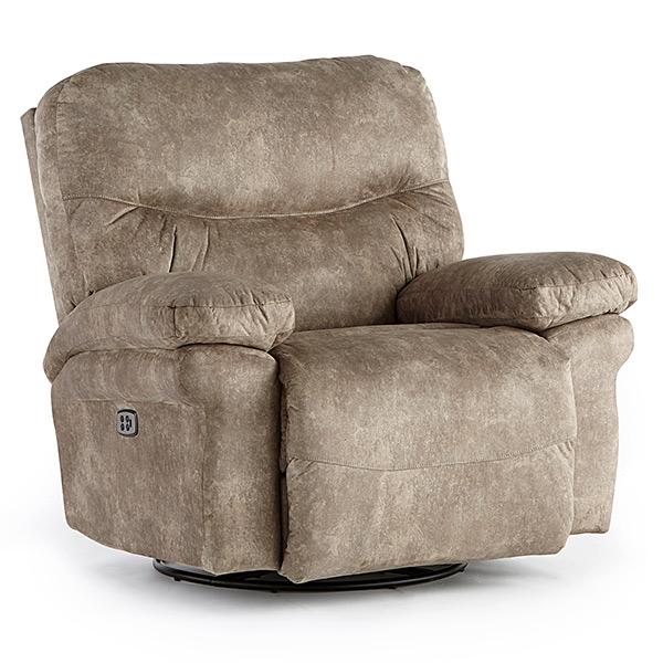 LEYA POWER HEAD TILT SWIVEL GLIDER RECLINER- 6MZ75
