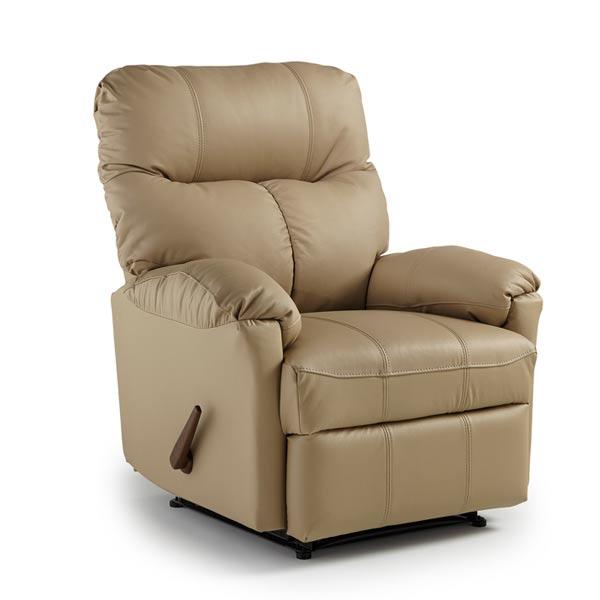 PICOT LEATHER SWIVEL GLIDER RECLINER- 2NW75LU