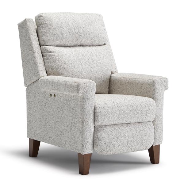 PRIMA LEATHER POWER HEAD TILT HIGH LEG RECLINER - 3LZ40DWLU