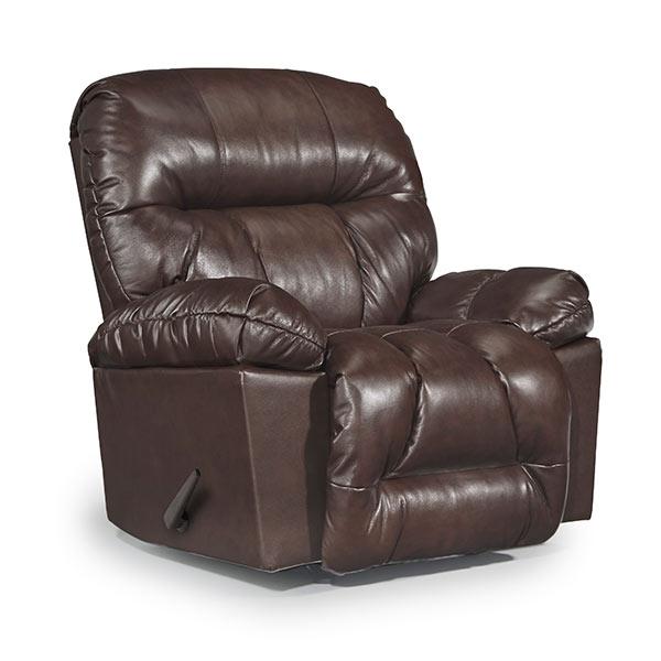 RETREAT LEATHER SWIVEL GLIDER RECLINER- 8N05LU