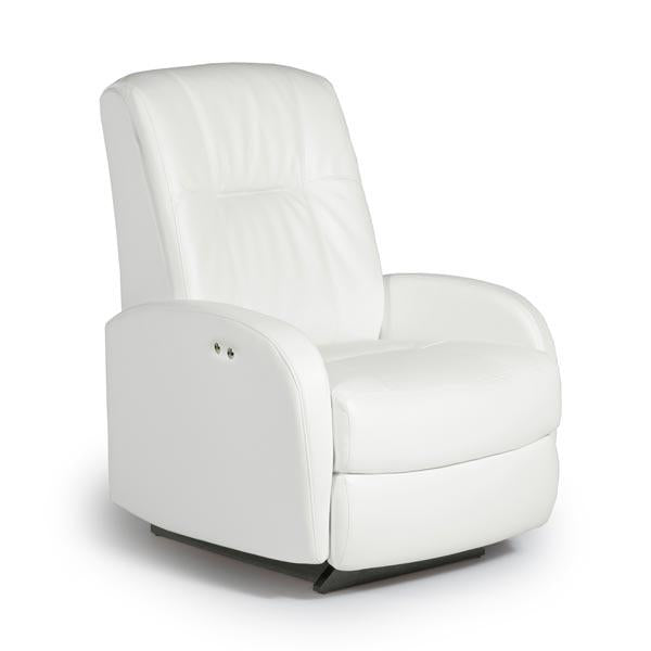 RUDDICK LEATHER POWER SPACE SAVER RECLINER- 2AP44LV