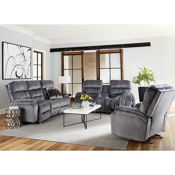 RYSON LOVESEAT POWER HEAD TILT SPACE SAVER CONSOLE LOVESEAT - L850RY4