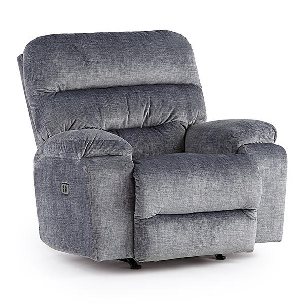 RYSON POWER HEAD TILT SWIVEL GLIDER RECLINER- 8MZ55