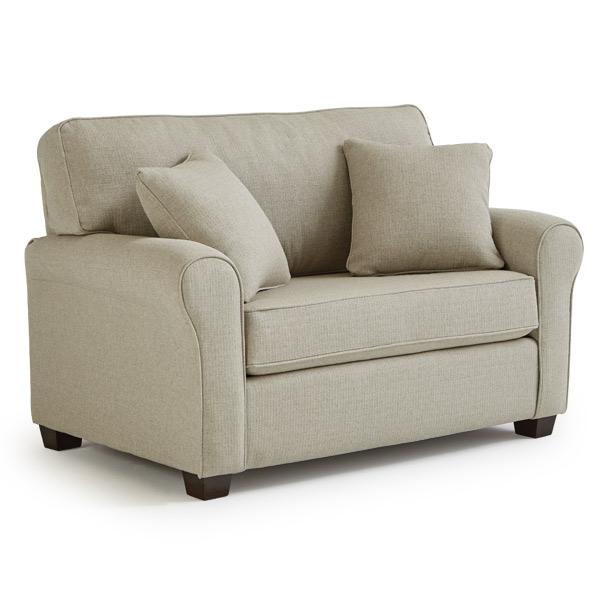 SHANNON COLLECTION CHAIR & HALF W/MEMORY FOAM SLEEPER- C14MTE