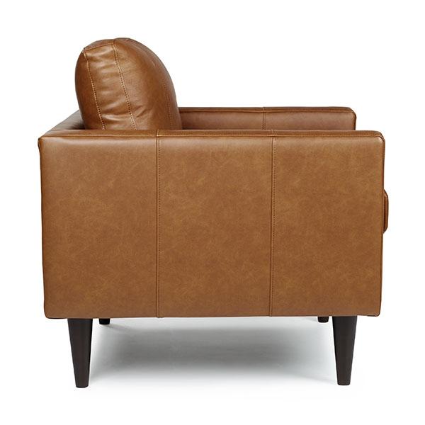 TRAFTON LEATHER CLUB CHAIR- C10RLU