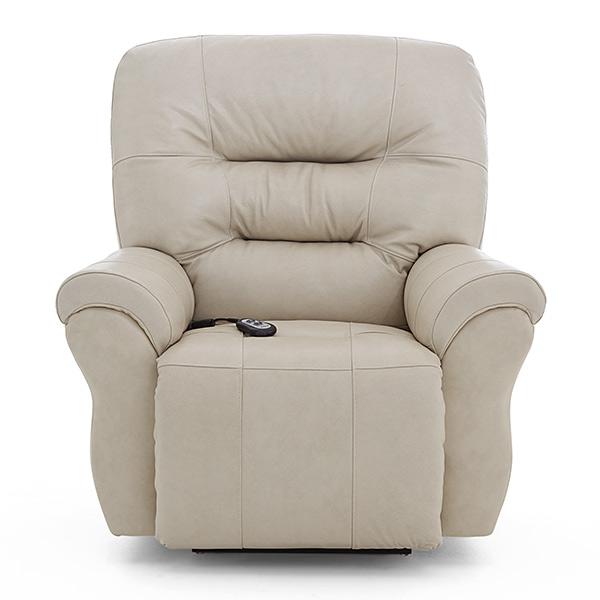 UNITY LEATHER POWER SPACE SAVER RECLINER- 7NP34LU