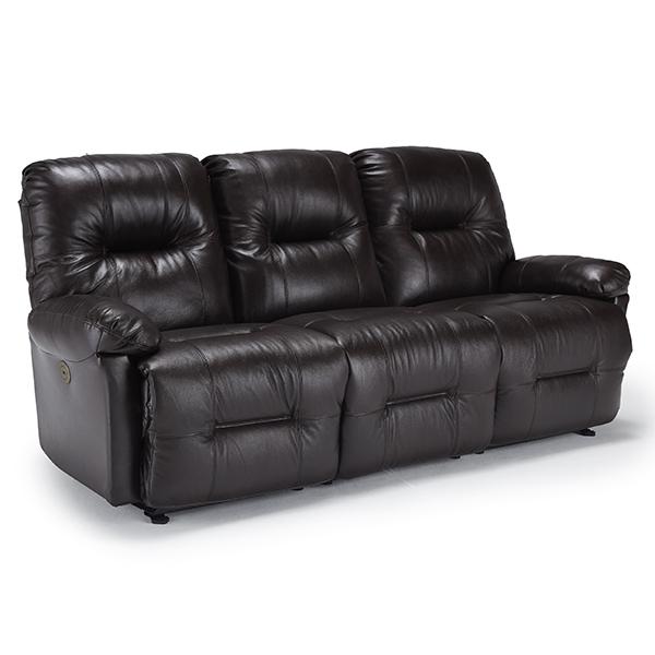 ZAYNAH COLLECTION LEATHER RECLINING SOFA- S501CA4