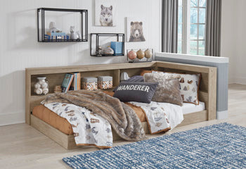 Oliah Youth Bookcase Storage Bed