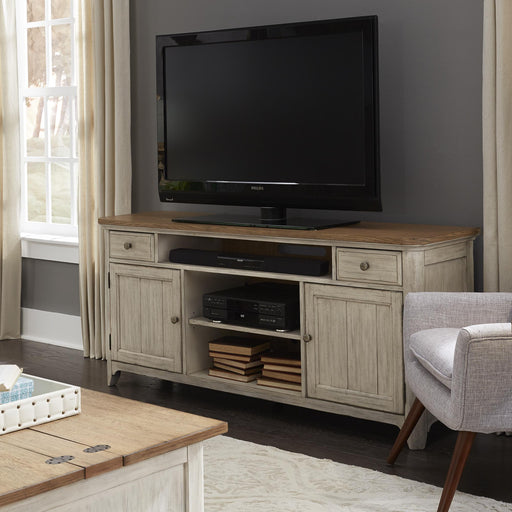 Farmhouse Reimagined Entertainment TV Stand image