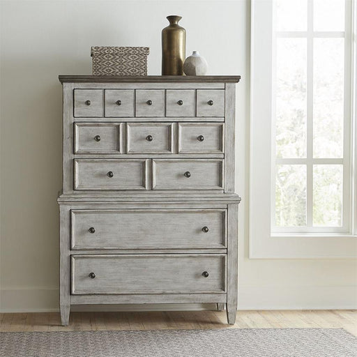 Liberty Furniture Heartland Drawer Chest in Antique White image