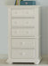 Liberty Furniture Summer House Lingerie Chest in Oyster White image