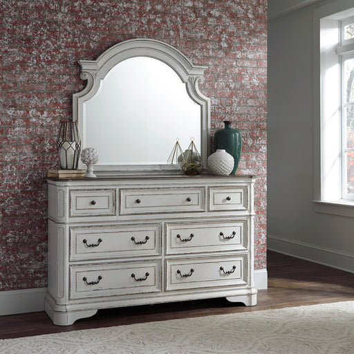 Magnolia Manor Dresser & Mirror image
