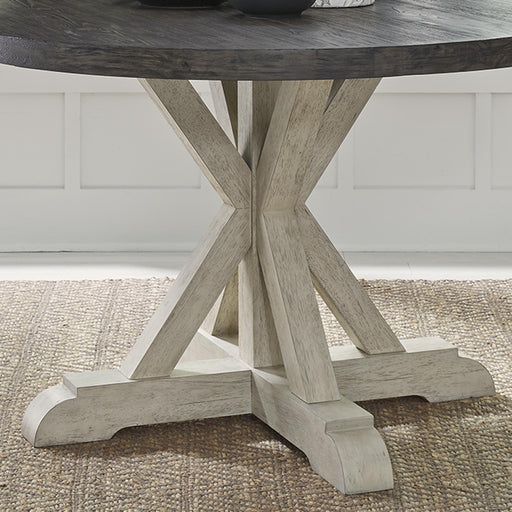 Willowrun Round Single Pedestal Table Base image