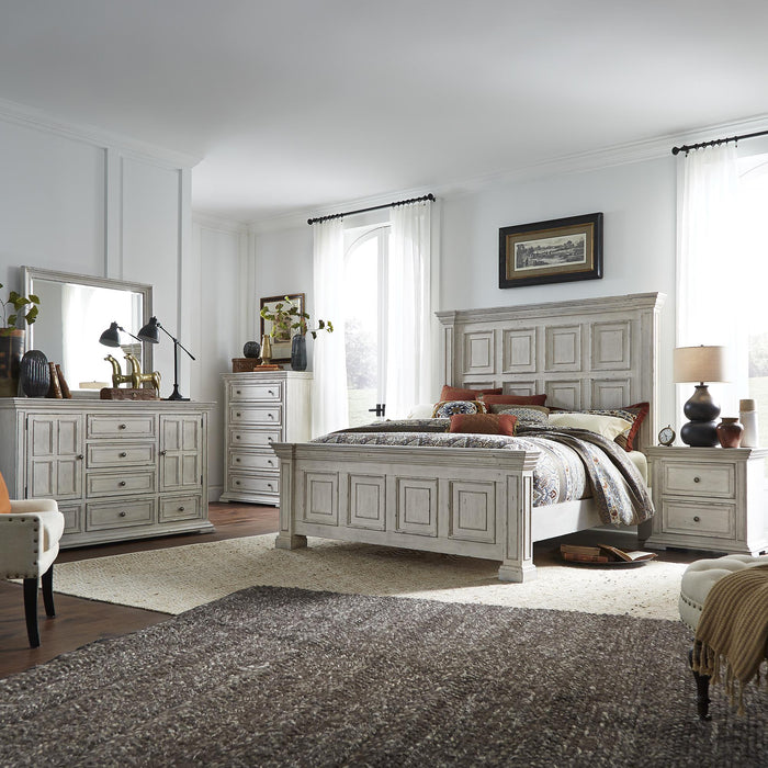 Big Valley Queen Panel Bed, Dresser & Mirror, Chest, Night Stand image