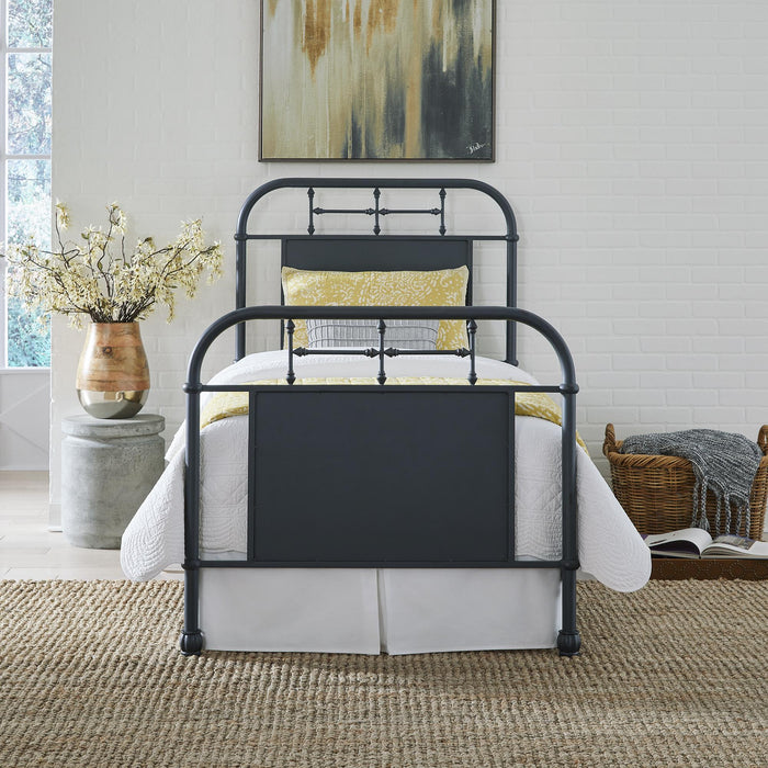 Vintage Series Full Metal Bed - Navy image