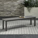 Plantation Key Outdoor Dining Bench - Granite image