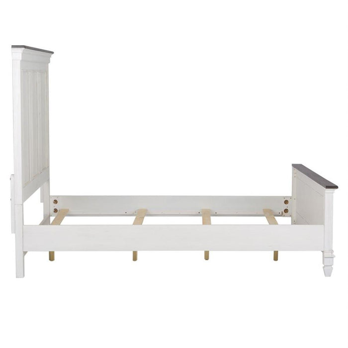 Liberty Furniture Allyson Park King Headboard Only in Wirebrushed White