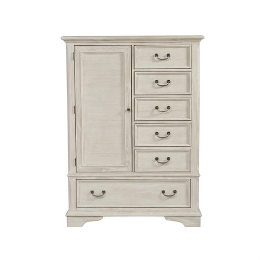 Liberty Funiture Bayside Gentleman's Chest in Antique White image