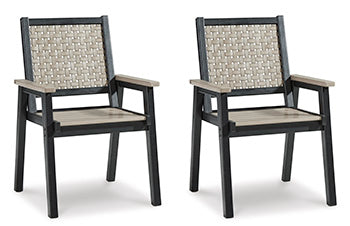 Mount Valley Arm Chair (set Of 2)