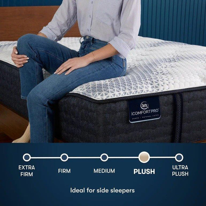 Serta iComfortPro Mattress Canterbury Plush Tight Top- Twin XL image