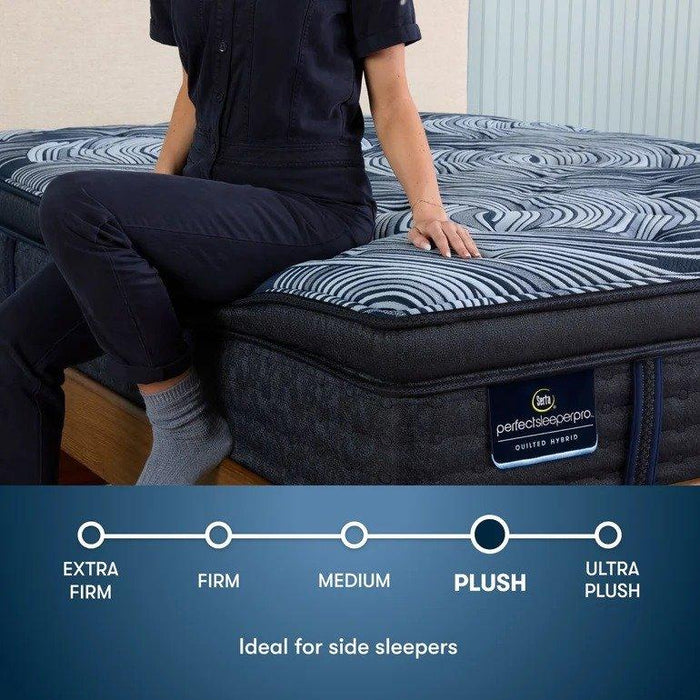 Serta Perfect Sleeper Pro Mattress Valais Plush Pillow Top - Twin XL image