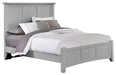 Vaughan-Bassett Bonanza Queen Mansion Bed Bed in Gray image