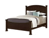 Vaughan-Bassett Bonanza Queen Poster Bed Bed in Merlot image