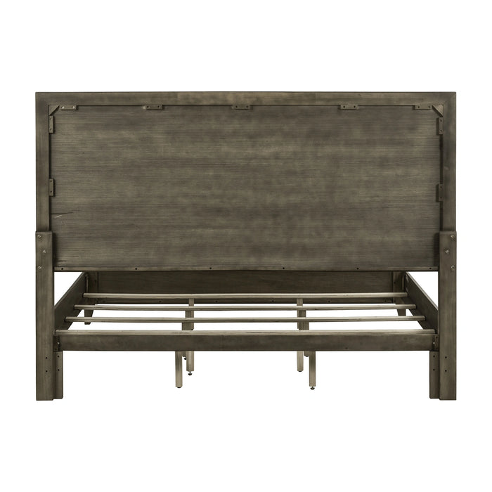 Shaker Lakes King California Panel Bed image
