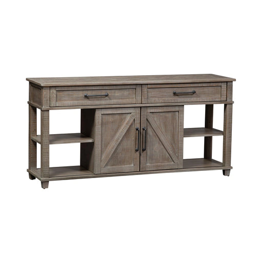 Parkland Falls Sofa Table in Weathered Taupe image