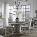 River Place 5 Piece Pedestal Table Set image