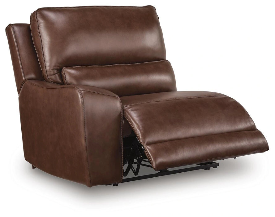 DeepWakes Reclining Sectional with Storage Console