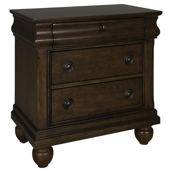 Rustic Traditions Sleigh Bed, Dresser & Mirror, Chest, Night Stand image