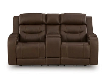 Knightington Power Reclining Loveseat with Audio Seating