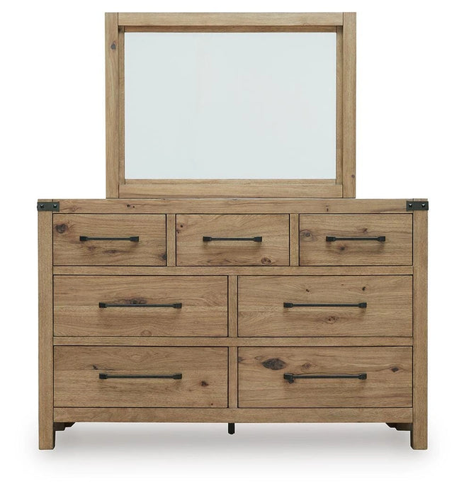 Ridgester Dresser and Mirror