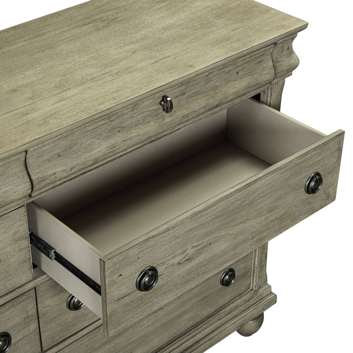 Rustic Traditions Dresser & Mirror image