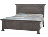 Vaughan Bassett Vista King Mansion Bed in Grey Oak image
