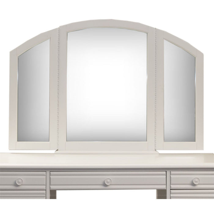 Liberty Furniture Summer House Vanity Mirror in Oyster White image