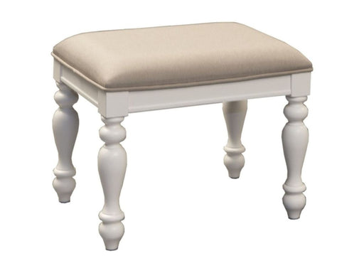 Liberty Furniture Summer House I Vanity Stool in Oyster White image